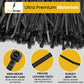 Zap Straps Black Nylon Cable Ties 100CT