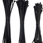 Zap Straps Black Nylon Cable Ties 100CT